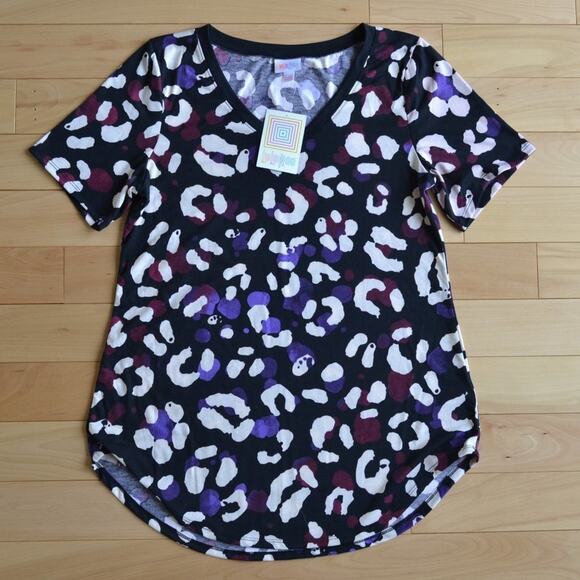 NWT LuLaRoe Blouse Top Iris Size S - Picture 1 of 4